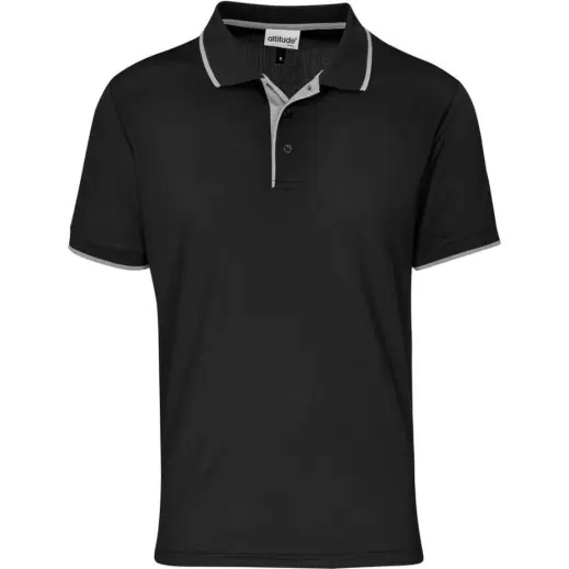 Mens Orion Golf Shirt Black